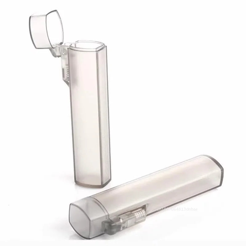 Portable Toothpick & Floss Holder – Compact Transparent Storage Box for Home, Travel, Restaurant & Camping
