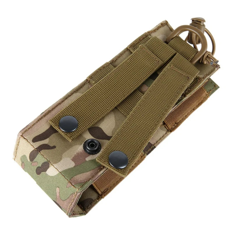 MOLLE Water Bottle Holster Pouch - Outdoor Sports, Hiking, Camping & Travel Canteen Holder EDC Tool Waist Bag