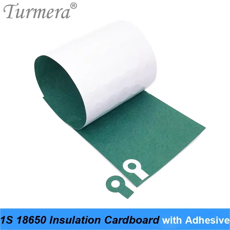 1M 18650 Battery Insulation Gasket Paper – 120mm Li-ion Cell Insulating Pads 0.2mm Thickness Protection Sheets