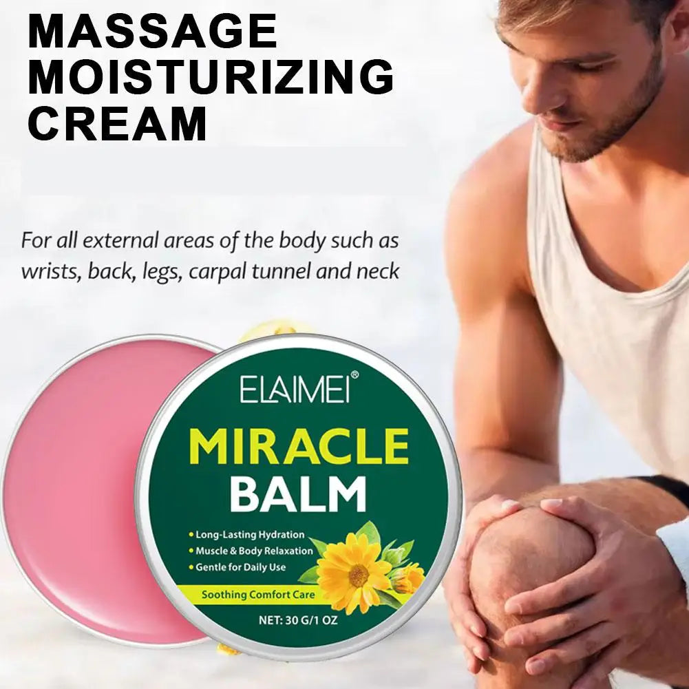 Soothing Moisturizing Miracle Balm – Comforting Joint & Body Cream for Legs, Back, Hands and Feet