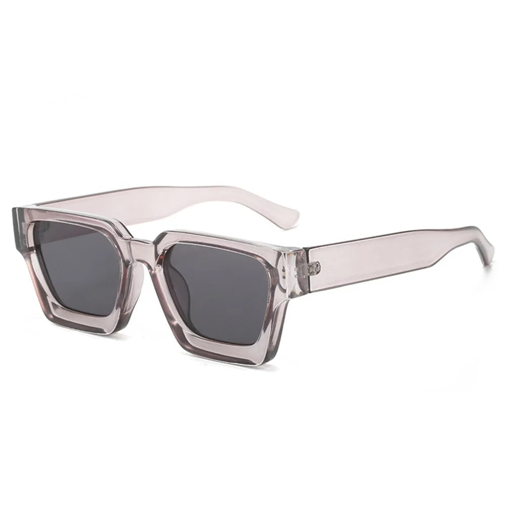 KLASSNUM 2024 Luxury Square Sunglasses – Retro UV400 Designer Shades for Men & Women