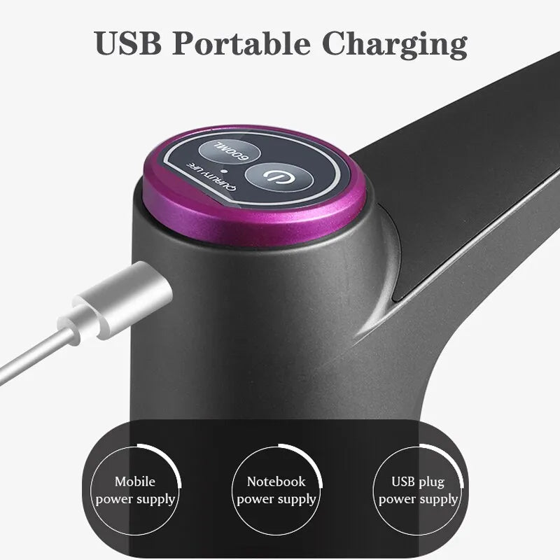 Wireless Electric Barreled Water Pump - Intelligent Pressurized Purified Water Dispenser, Automatic Pumping for Simple Barrel Type