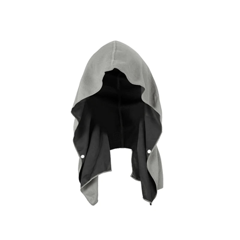Cooling Hoodie Towel - Instant Evaporative Cooling Head & Neck Towel for Sports and Fitness