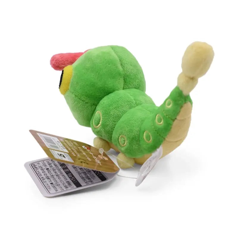 Caterpillar Green Plush Toy – 5-Inch Stuffed Animal, Kids Birthday Gift, Boys & Girls Decor