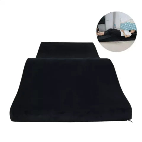Beauty Salon Curved Extension Lash Bed Topper – Velvet Massage Table Mattress for Eyelash Extensions, Customizable