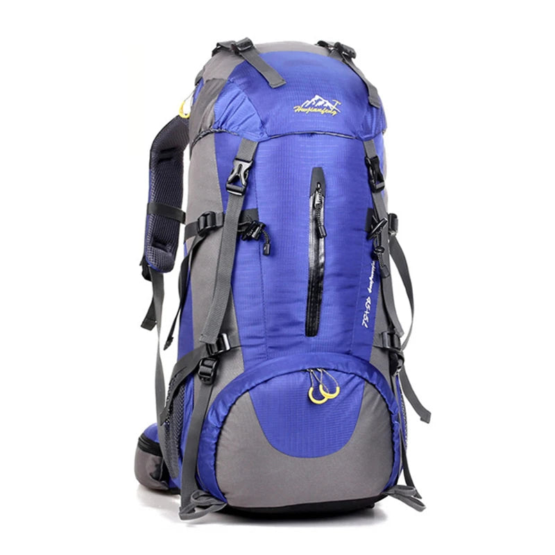 50L Hiking & Camping Backpack — Waterproof Multi-Function Trekking Bag for Women & Men