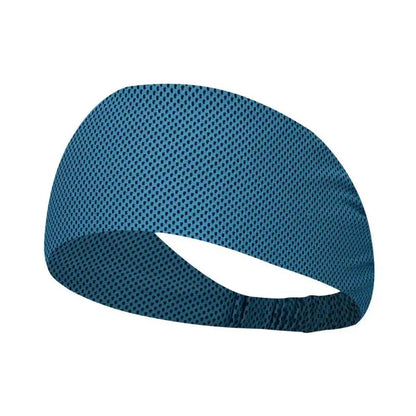Cooling Sports Headband for Men & Women – Elastic Non-Slip Moisture-Wicking Sweatband for Running, Gym, Yoga & Hiking