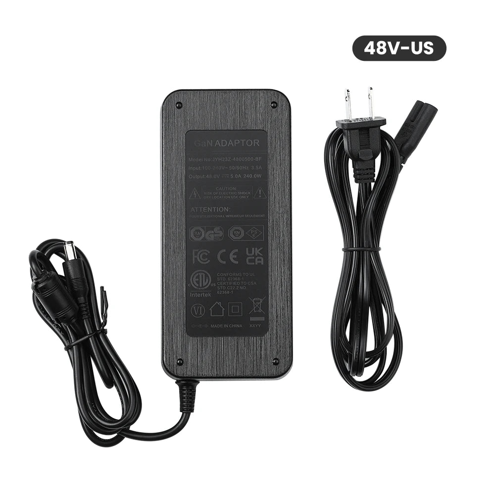 AIYIMA 48V 5A GaN Power Adapter — Switch Power Supply for TPA3255/TAS5630 Amplifiers, EU/US/AU/UK