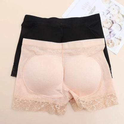 Women's Soft Breathable Butt Lifter Panties – High-Waist Push-Up Padded Cotton Underwear