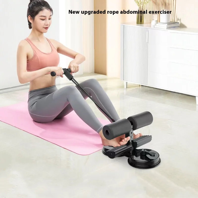 Abdominal Muscle Exerciser with Resistance Band – Sit-Up & Pelvic Trainer for Home Gym & Bodybuilding