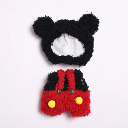 New Hot 2.0 Labubu Doll Outfit — Have A Seat Series Macaron The Monsters Vinyl Doll Clothes & Cap Accessories