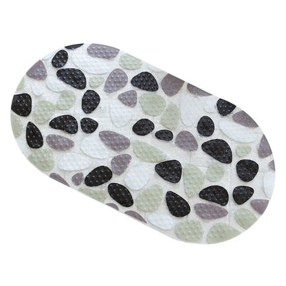 Soft PVC Anti-Slip Bath Mat – Massage Shower Pad for Bathtub & Bathroom Safety Carpet