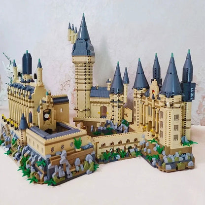 Micro Bricks City Medieval Magic Castle Model – Creative School Architecture Palace Building Blocks for Kids Gifts