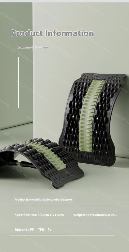 12-Magnet Lumbar Back Stretcher – Vertebrae Relaxer for Humpback Correction, Pain Relief, and Posture Shaping