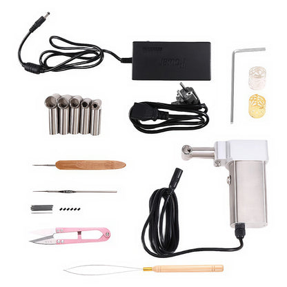 2025 New Instant Dreadlock Hair Making Machine — Easy DIY Semi-Automatic Dreadlock Tool, Long Hair, UK/AU/US Plug