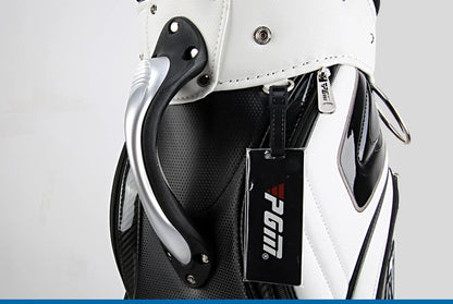 PGM Men's Golf Bag QB034 – PU Waterproof Large Capacity Standard Bag for 14 Golf Clubs