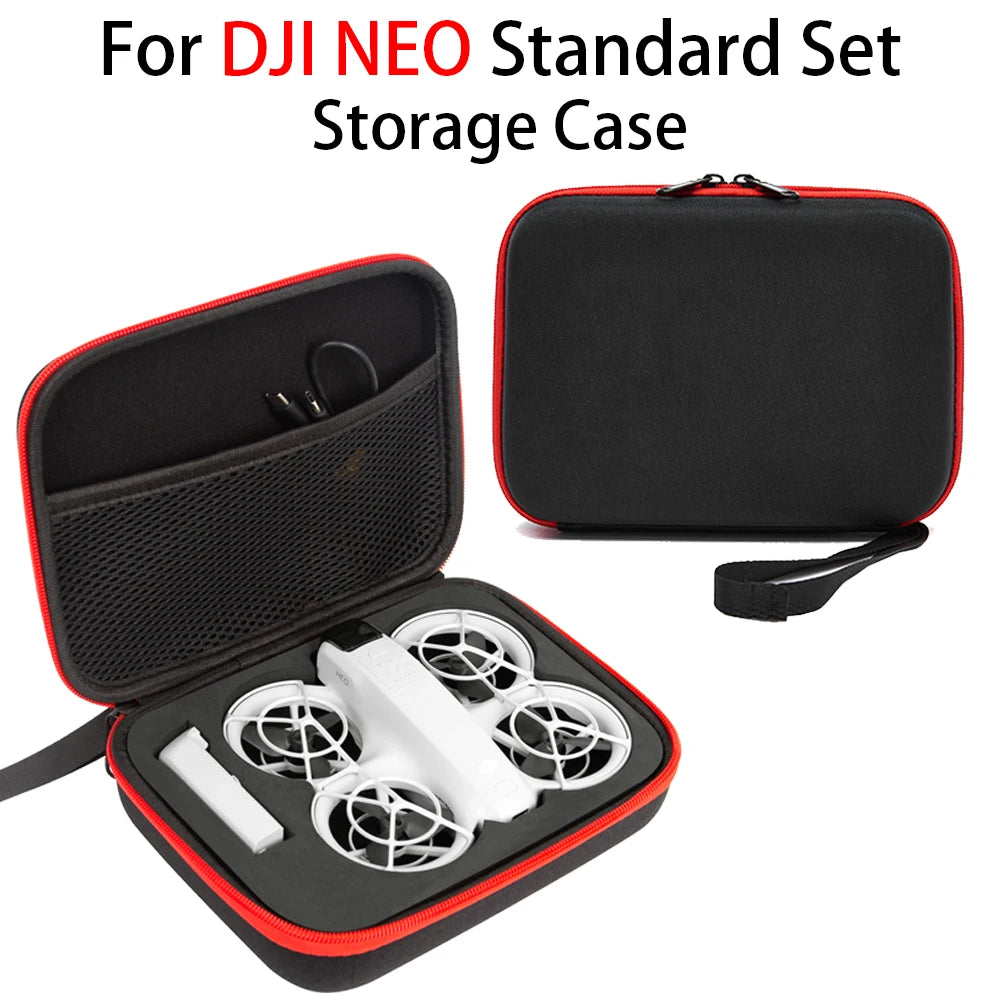 DJI NEO Carrying Case – Lightweight Protective Handbag with Secure Compartments for Battery & Accessories