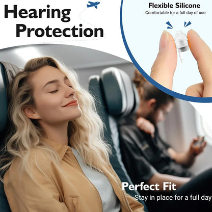 High Fidelity Concert Earplugs - Reusable Hypoallergenic Hearing Protection for Musicians & Events