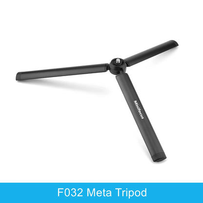 Metal Mini Tripod Stand for DJI, Zhiyun, Feiyu Gimbals & DSLR Cameras, Monopod with 1/4" Screw, Tabletop Handheld Stabilizer