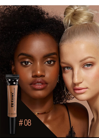 Nude Waterproof BB Cream Foundation – Oil-Control, Blemish-Covering, Long-Lasting Brightening Concealer Base