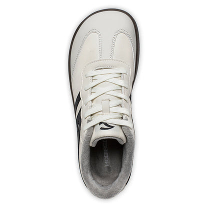 HOBIBEAR Wide-Toe Unisex Sneakers — Faux Leather with Faux Fur Lining, Casual Retro Lace-Up Shoes for Men & Women
