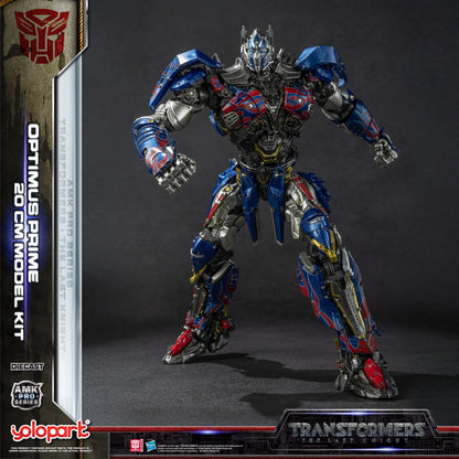 YOLOPARK Transformers Model – The Last Knight AMK PRO 20cm Optimus Prime Action Figure Toy for Boys & Men