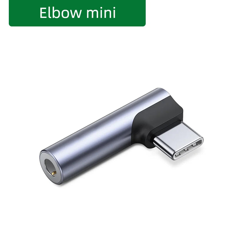 USB-C to 3.5mm Audio Adapter – Type-C to Headphone Jack with 24bit/96kHz HiFi DAC for Galaxy S23, S22, S21, S20