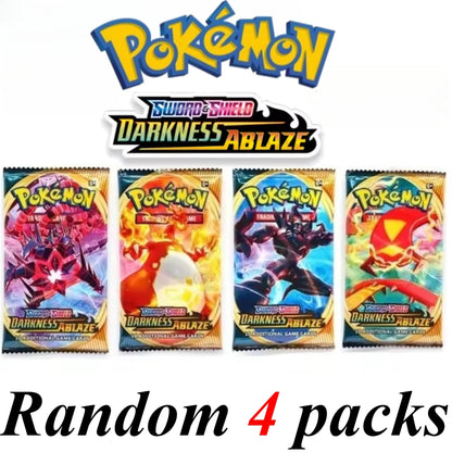 Pokémon Mega Evolution Phantasmal Flames TCG Cards – English 9+1 Booster Pack Trading Card Collection Set