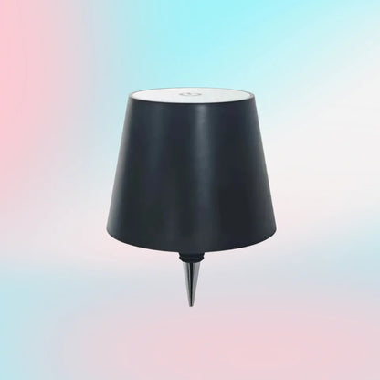 USB Rechargeable Bottle Table Lamp – Touch Control 3-Color Stepless Dimming Night Light for Desk & Bar