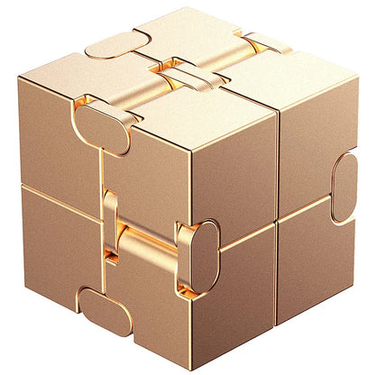 Magic Infinity Cube – Stress Relief & Educational Fidget Toy for Kids and Adults, Portable Christmas Gift