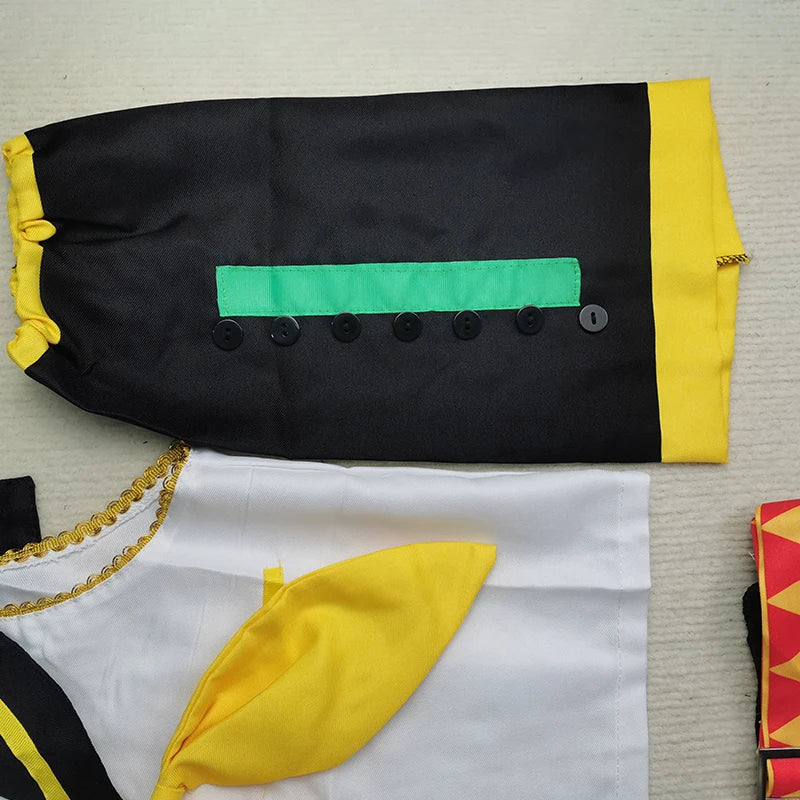 Anime Rin & Len Cosplay Costume — Kagamine JK Uniform for Halloween, Comic Con & Cosplay Outfits