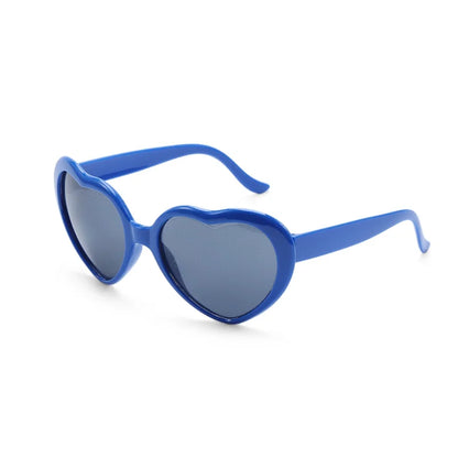 Women’s Fashion Heart-Shaped Glasses Watch - Nighttime Light Diffraction to Heart Shape, Stylish Female Sunglasses