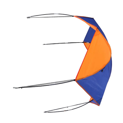 4-Person Boat Sun Shelter – Waterproof UV Protection Canopy for Kayak, Canoe & Inflatable Boat