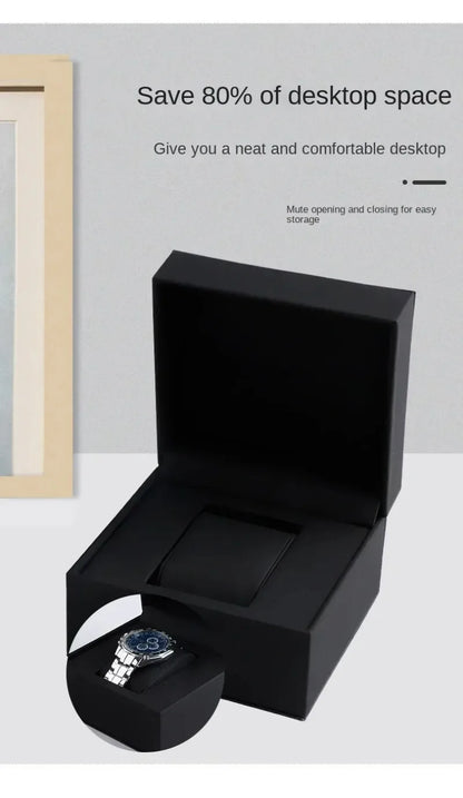 Custom Logo Watch Storage Box – Professional Packaging Case for Business, Transport & Personal Gift Use