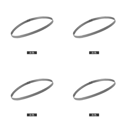 4 Pack Non-Slip Elastic Sports Headbands – Thick Sweatbands for Men & Women, Exercise & Outdoor Use