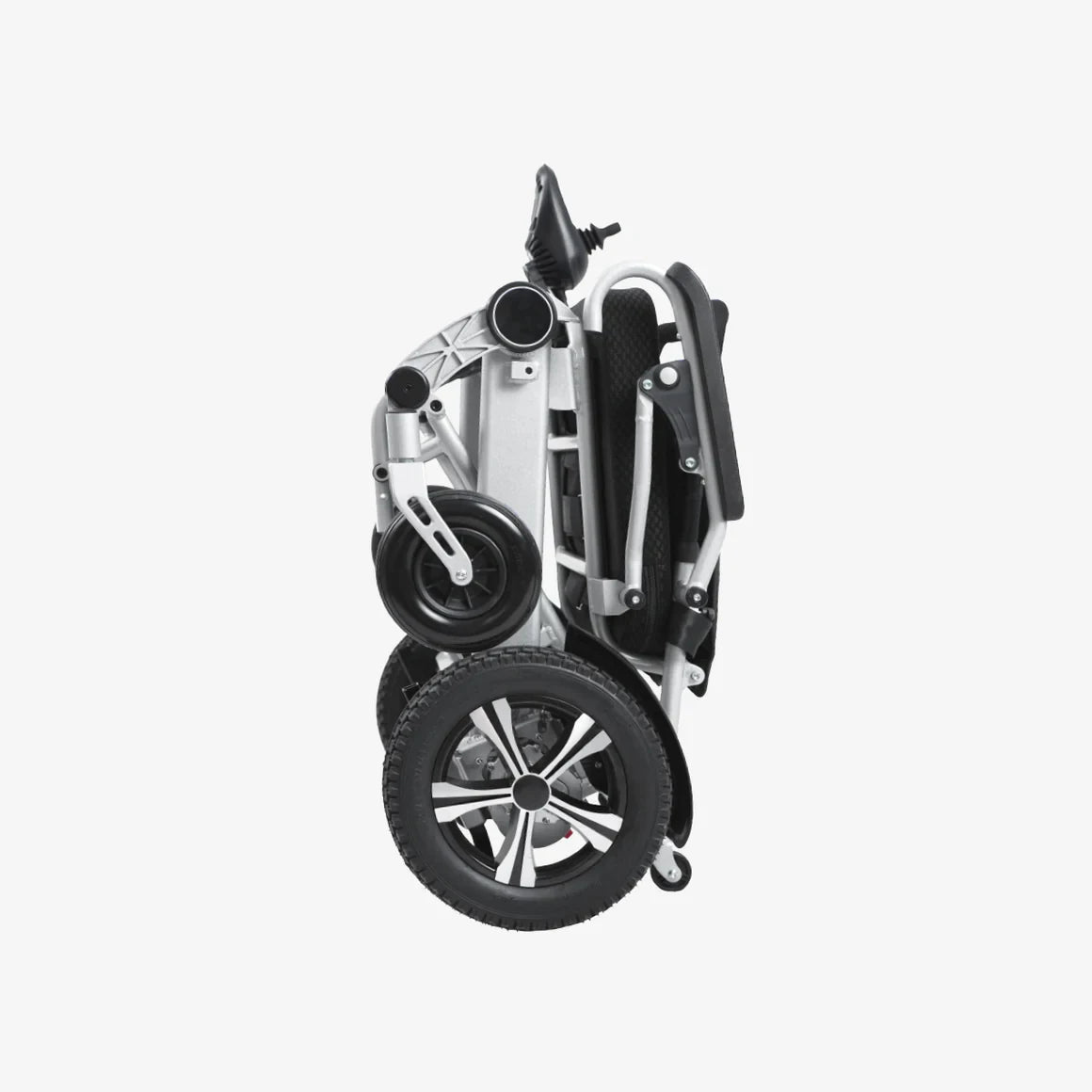 Lightweight Foldable Electric Wheelchair for Adults – Portable All-Terrain Motorized Chair, 264 Lbs Capacity