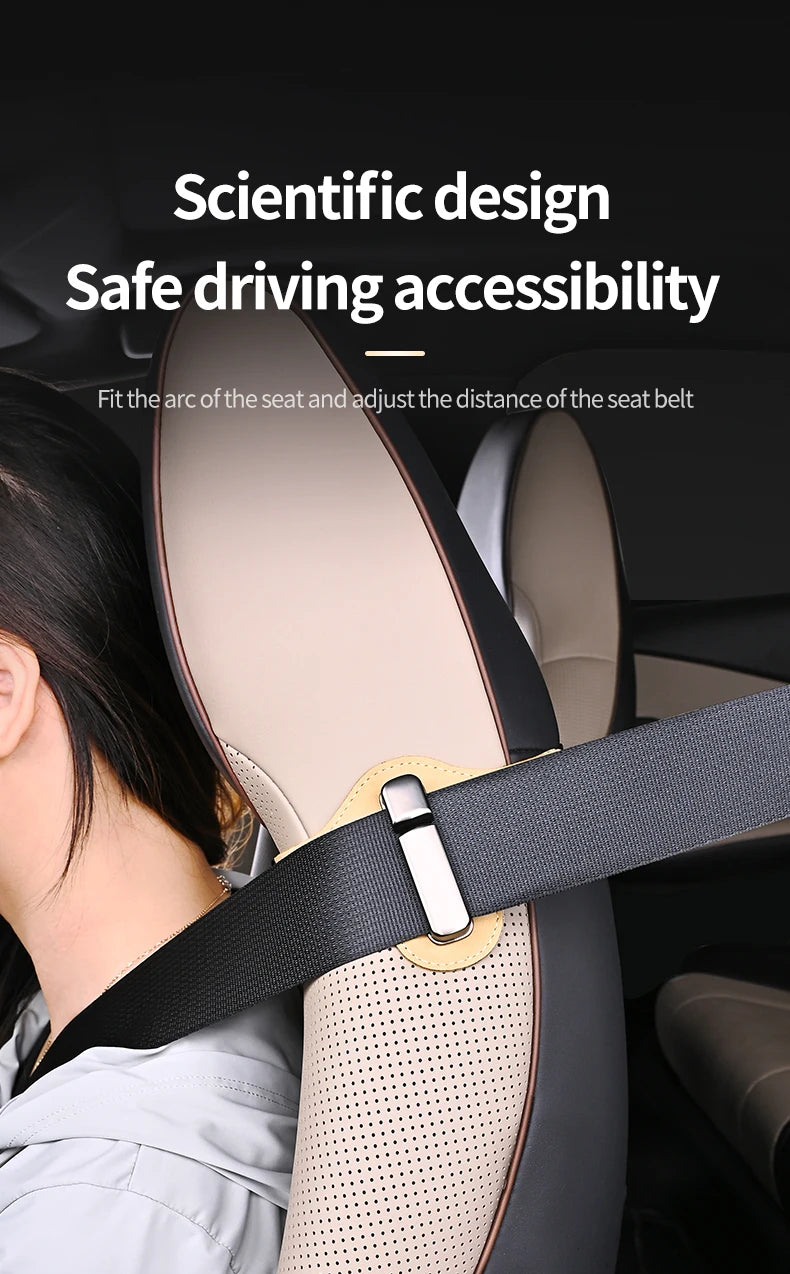 Car Seat Belt Limiter Extension – Adjustable Anti-Pinch Safety Device for Pregnant Women & Children