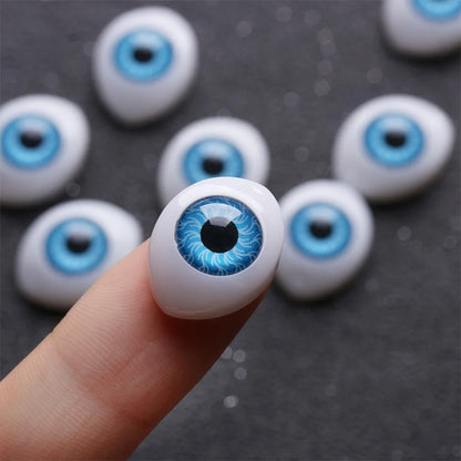 20pcs Plastic Safety Eyes for Dolls & Toys – Funny Simulation Eyes for Puppets, Animals, and Dinosaur Craft Making