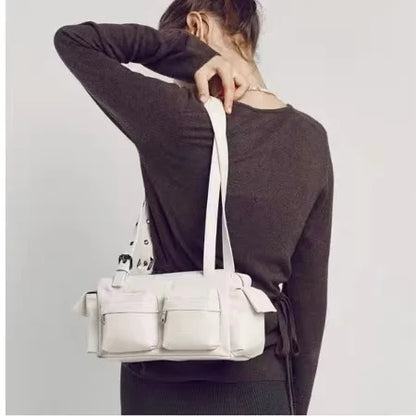 SAMO ONDOH Korean Medium Motorbike Crossbody Bag – Same Style as Song Yuqi