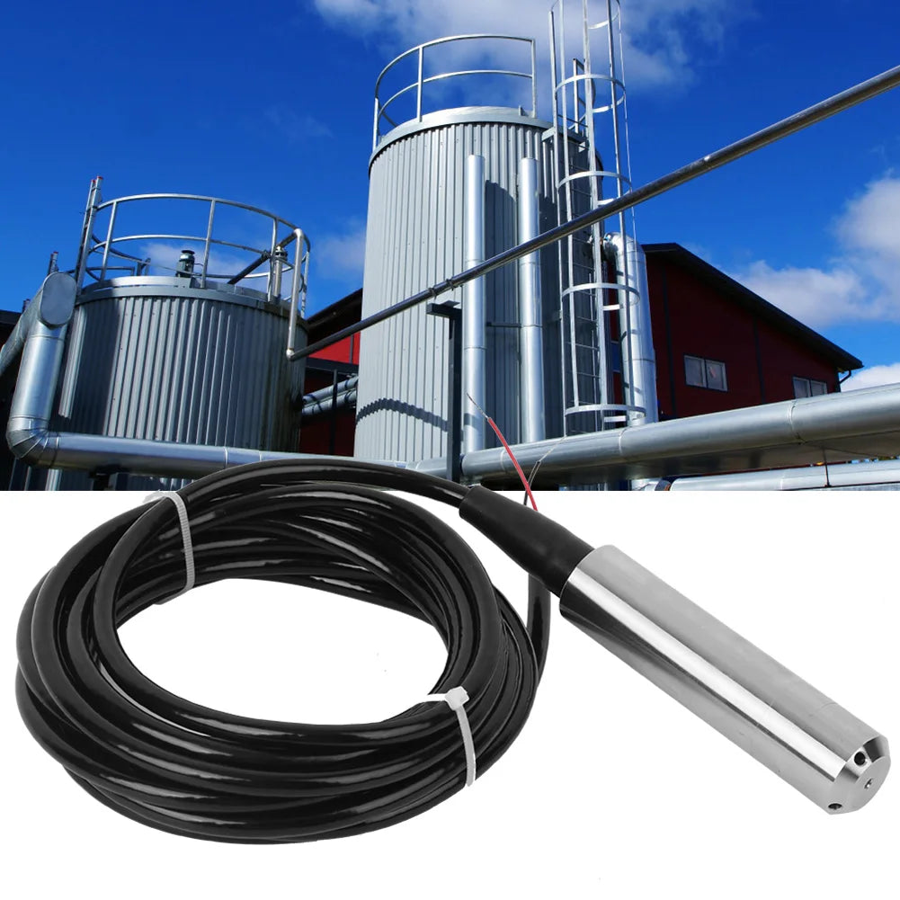 TL-136 Liquid Level Sensor – 24VDC 4-20mA Output Water Level Transmitter & Detector