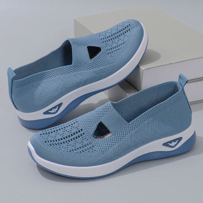 Spring Women's Sports Shoes – Breathable, Lightweight, Non-Slip, Wear-Resistant Casual Sneakers