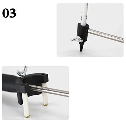 Wheel Eyebrow Scriber Tool – Auto Sheet Metal Dent Repair & Rib Line Parallel Marking Tool for Precision Bodywork Layout