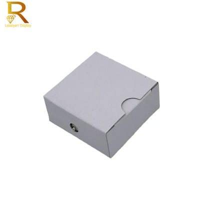 PU Leather Loose Diamond & Gemstone Display Box – Jewelry Storage Organizer Case with Black/White Pad for Beads, Pendants & Stones