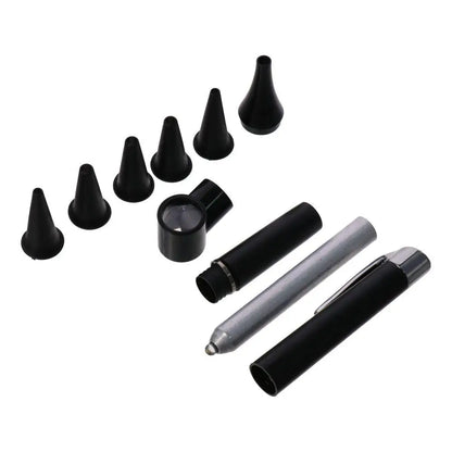 Mini Diagnostic Otoscope Kit – LED Light, Magnifying Lens, 5 Speculas, for Nurses, Students & Doctors