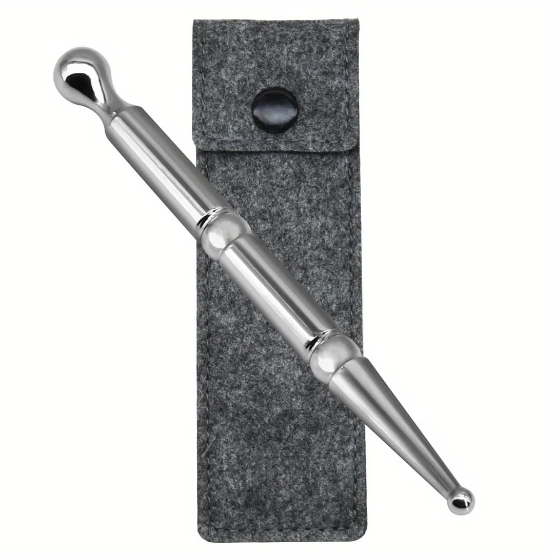 Acupuncture Pen Reflexology Tool | Stainless Steel Acupressure Massager for Body Pressing Points