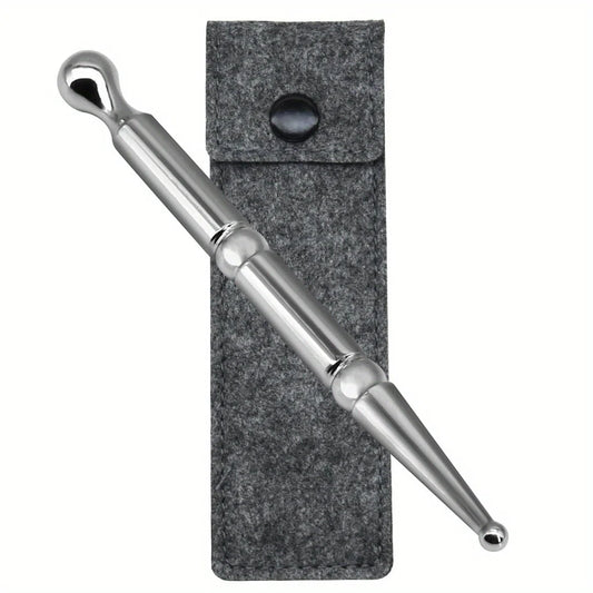 Acupuncture Pen Reflexology Tool | Stainless Steel Acupressure Massager for Body Pressing Points
