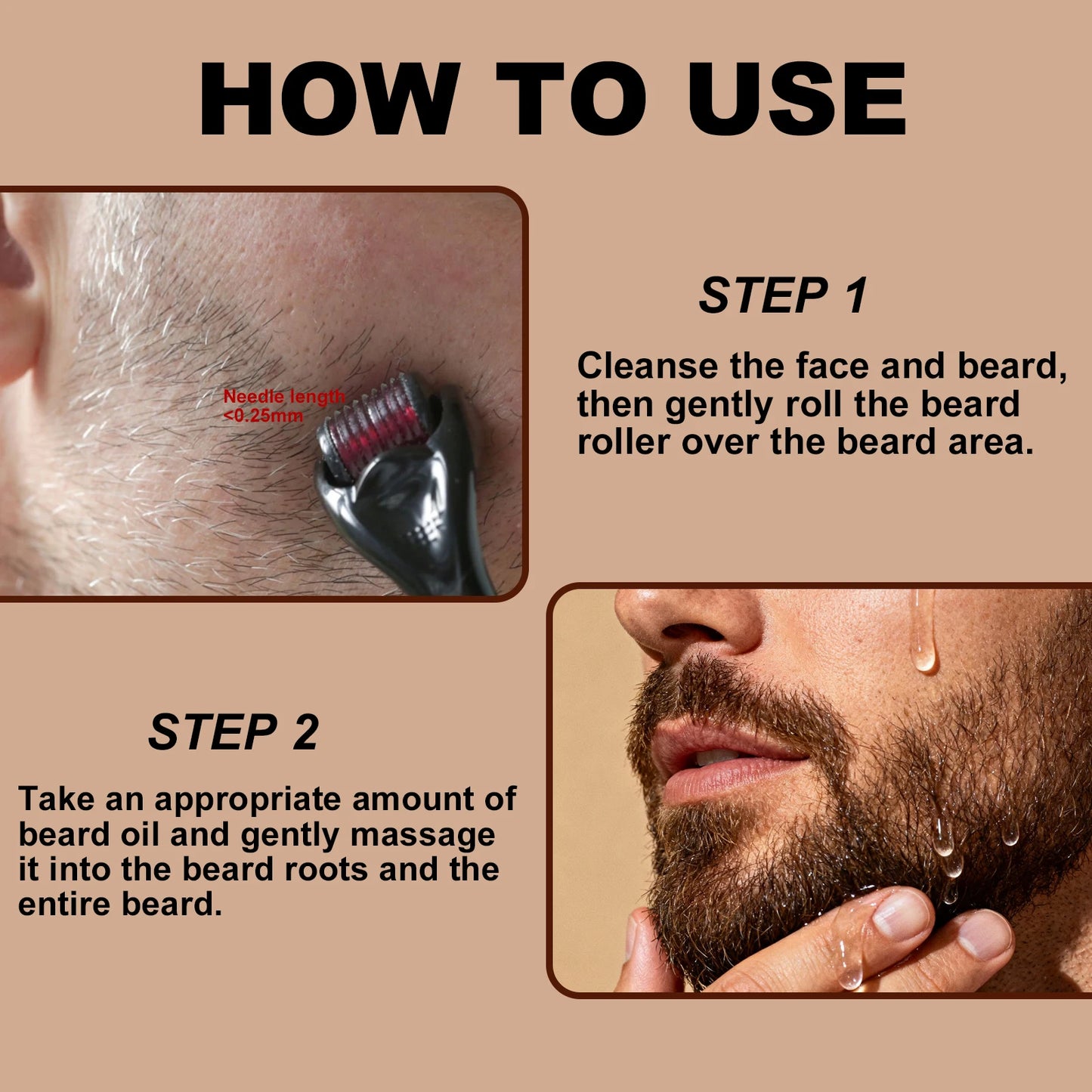 Organic Rosemary & Jojoba Beard Oil 30ml – Lightweight Non-Greasy Beard Care for Softening Dry, Coarse Beard with Natural Woodsy Scent