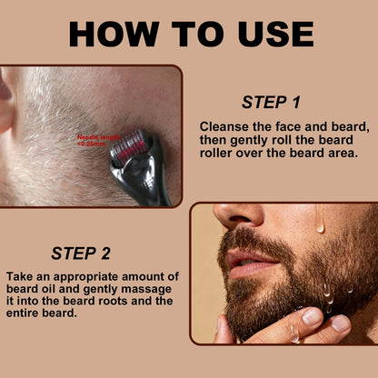 Organic Rosemary & Jojoba Beard Oil 30ml – Lightweight Non-Greasy Beard Care for Softening Dry, Coarse Beard with Natural Woodsy Scent