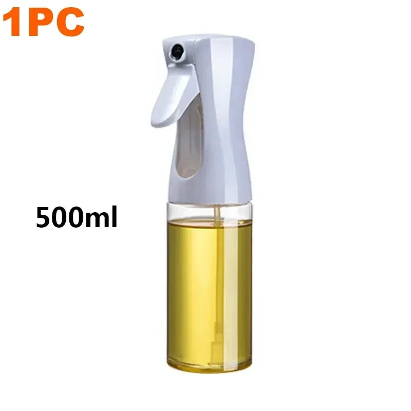 200/300/500ml Oil Spray Bottle – Olive Oil Vinegar Soy Sauce Sprayer Dispenser for Cooking, Baking & Camping
