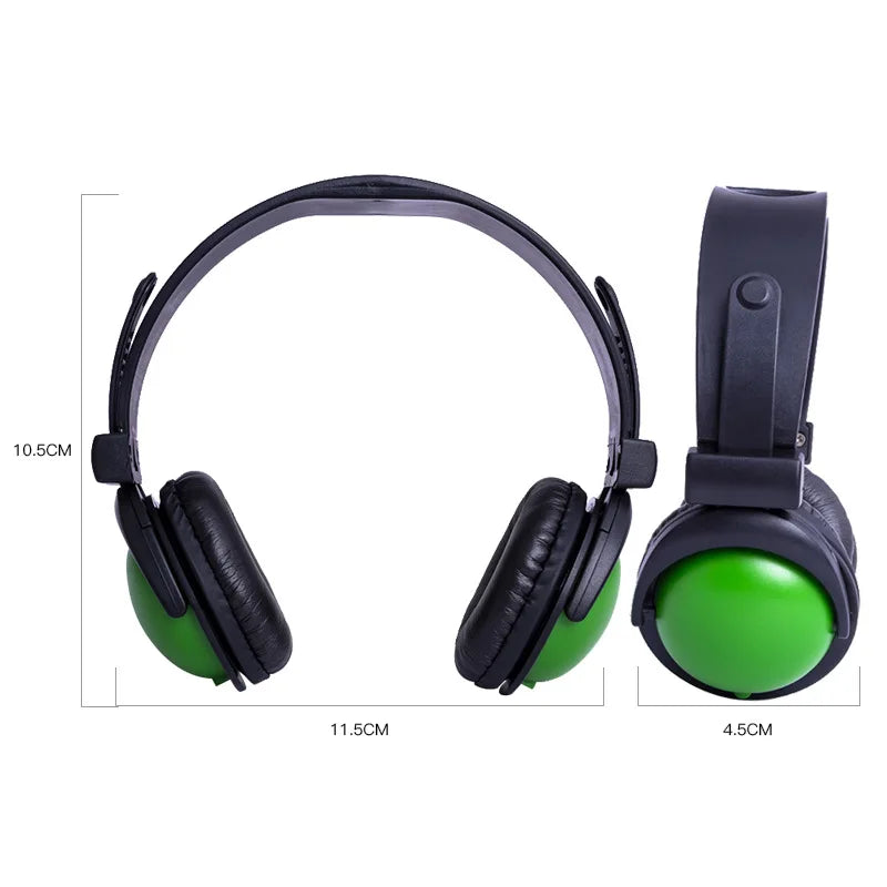 Miniature Doll Headphones for Blythe & Qbaby — Big Head Diandian Decorative Accessory (Non-Functional)